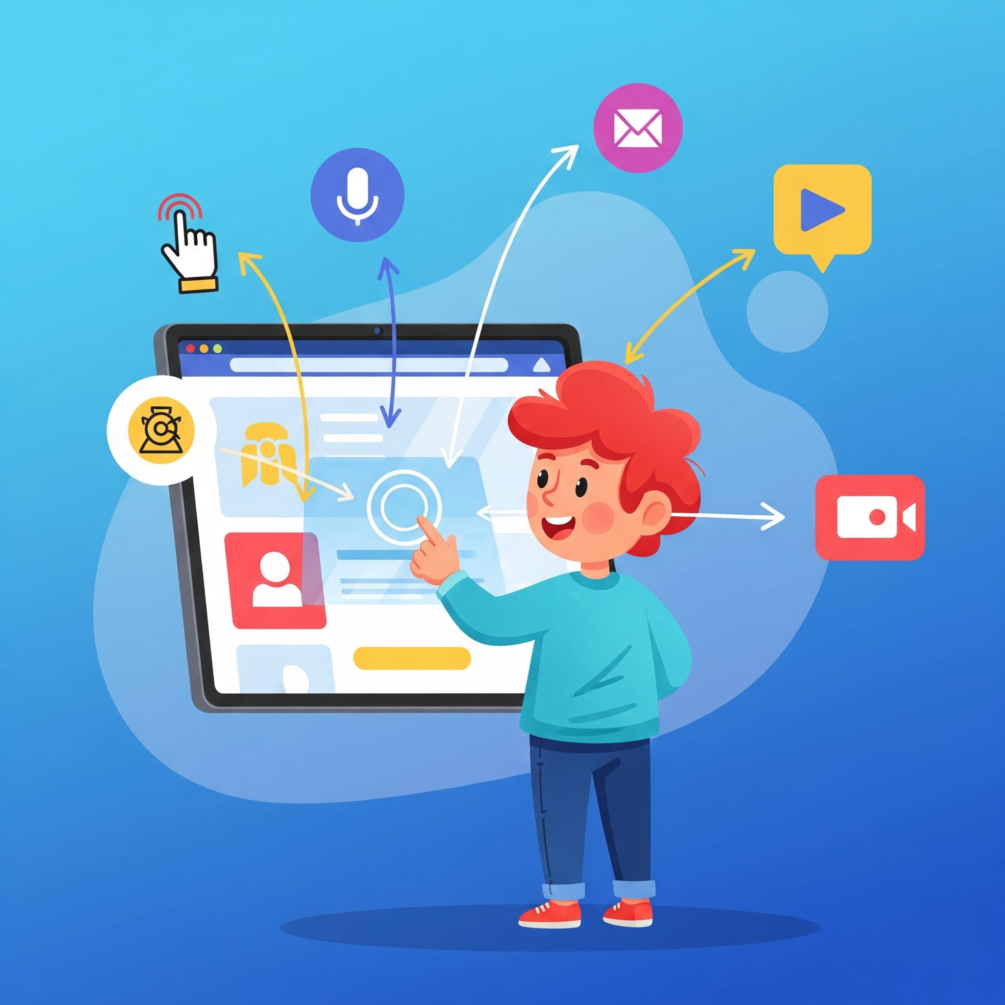 Scopri di più sull'articolo Interazioni vocali e multimodali: il futuro del web design 🎙️📲